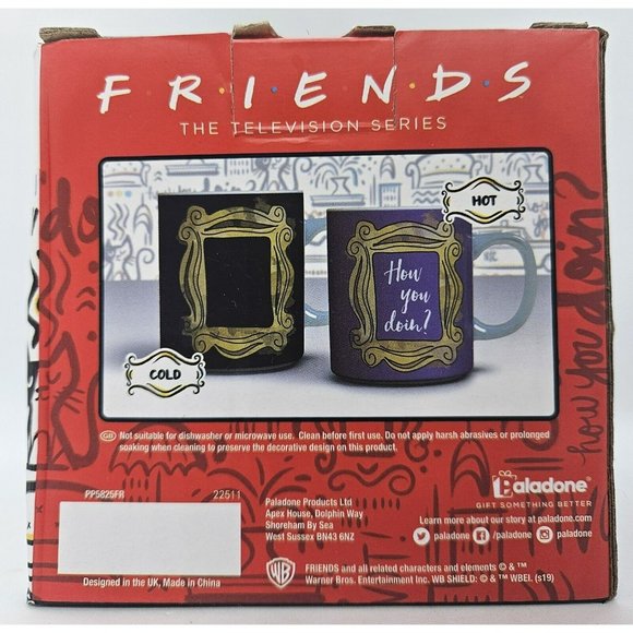 Heat Change Friends Frame "How You Doin" Mug NEW - Picture 10 of 14
